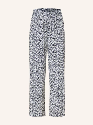 Obrázek produktu Calida 7/8 Pyžamové Kalhoty Favourites Marine tmavě modrá / bílá