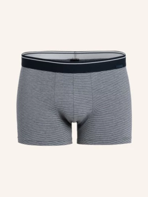Obrázek produktu Calida Boxerky Cotton Stretch šedá/ tmavě modrá s proužky