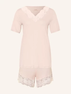 Obrázek produktu Calida Pyžamo Shorty Elegant Dreams světle růžová / bílá