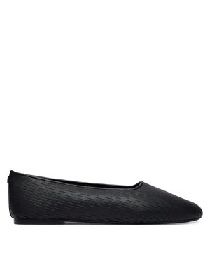 Obrázek produktu Calvin Klein Baleríny Oblique Ballerina Cut Lth HW0HW03033 Černá