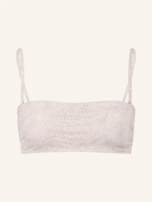 Obrázek produktu Calvin Klein Bandeau Horní Díl Bikin šedá / krémová