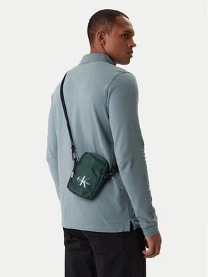 Obrázek produktu Calvin Klein Brašna Bold Logo Nylon Slim Reporter LV04D3231G Zelená