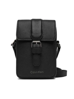 Obrázek produktu Calvin Klein Brašna Leather Slim Flap Reporter LV04D3323G Černá