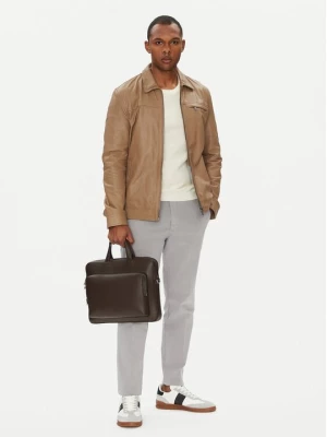 Obrázek produktu Calvin Klein Brašna na notebook Micro Pebble Slim Briefcase 36 LV04D3012G Hnědá