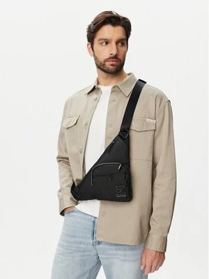 Obrázek produktu Calvin Klein Brašna Utility Emblem Aop Crossbody LV04D3386G Černá