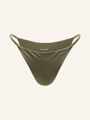 Obrázek produktu Calvin Klein Brazilské Bikiny Ck Shine olivová