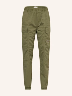Obrázek produktu Calvin Klein Cargo Kalhoty olivová
