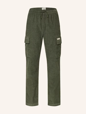 Obrázek produktu Calvin Klein Cargo Kalhoty Z Manšestru tmavě zelená