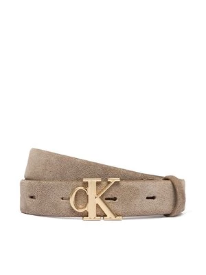 Obrázek produktu Calvin Klein Dámský pásek Ck Buckle 25 Mm Fixed Belt Suede LV04F7079G Béžová