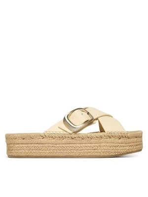 Obrázek produktu Calvin Klein Espadrilky Flatf Espadrill Cross Lth Hdw HW0HW02892 Écru