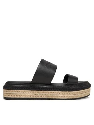 Obrázek produktu Calvin Klein Espadrilky Flatform Wedge Slide - He HW0HW02374 Černá