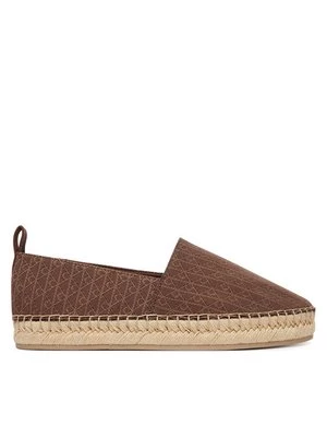 Obrázek produktu Calvin Klein Espadrilky Oblique Espadrille Aop HW0HW02933 Hnědá