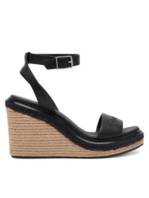 Obrázek produktu Calvin Klein Espadrilky Wedge Sandal 70 - He HW0HW02376 Černá