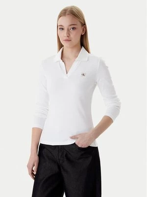 Obrázek produktu Calvin Klein Halenka Ls Woven Label LV047E203G Bílá Slim Fit