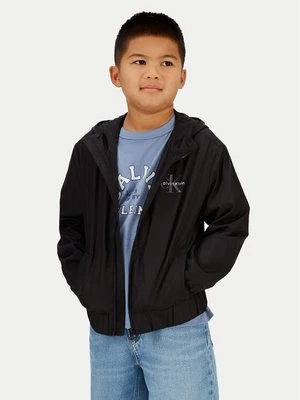 Obrázek produktu Calvin Klein Jeans Bunda pro přechodné období Monologo Essential IB0IB02639 Černá Regular Fit
