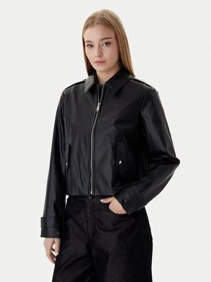 Obrázek produktu Calvin Klein Jeans Bunda z imitace kůže Moto LV047E501G Černá Regular Fit