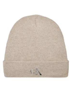 Obrázek produktu Calvin Klein Jeans Čepice Minimal Monogram Beanie K60K611542 Šedá