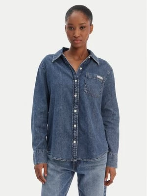 Obrázek produktu Calvin Klein Jeans džínová košile LV047E742G Tmavomodrá Regular Fit