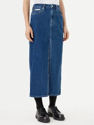 Obrázek produktu Calvin Klein Jeans Džínová sukně J20J224531 Tmavomodrá Straight Fit