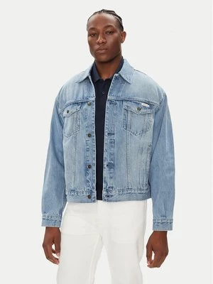 Obrázek produktu Calvin Klein Jeans Jeansová bunda 90's Icon LV04RB794G Modrá Regular Fit