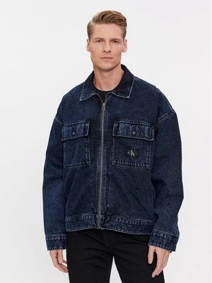 Obrázek produktu Calvin Klein Jeans Jeansová bunda J30J324575 Tmavomodrá Boxy Fit