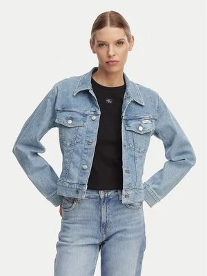 Obrázek produktu Calvin Klein Jeans Jeansová bunda LV047F672G Světle modrá Regular Fit