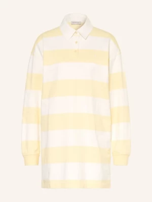 Obrázek produktu Calvin Klein Jeans Jerseyové Polo Šaty tmavě žlutá / bílá