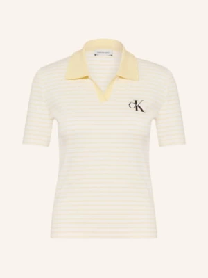 Obrázek produktu Calvin Klein Jeans Jerseyové Polo Tričko krémová / žlutá