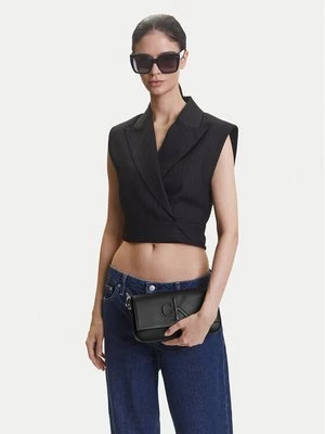 Obrázek produktu Calvin Klein Jeans Kabelka Sculpted Flap Shoulder Pouch LV04K3148G Černá