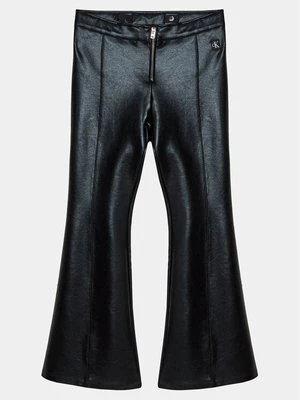 Obrázek produktu Calvin Klein Jeans Kalhoty z materiálu Spacer IG0IG02293 Černá Flare Fit