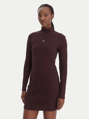 Obrázek produktu Calvin Klein Jeans Každodenní šaty LV047E204G Hnědá Slim Fit