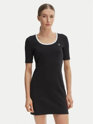 Obrázek produktu Calvin Klein Jeans Každodenní šaty LV047F224G Černá Slim Fit