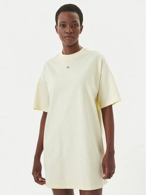 Obrázek produktu Calvin Klein Jeans Každodenní šaty LV047F228G Světle žlutá Oversize