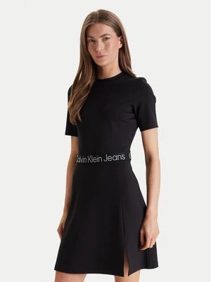 Obrázek produktu Calvin Klein Jeans Každodenní šaty LV047F290G Černá Regular Fit