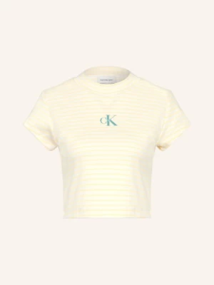 Obrázek produktu Calvin Klein Jeans Krátké Tričko režná / tmavě žlutá
