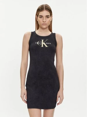 Obrázek produktu Calvin Klein Jeans Letní šaty Archival Monologo J20J223069 Černá Slim Fit