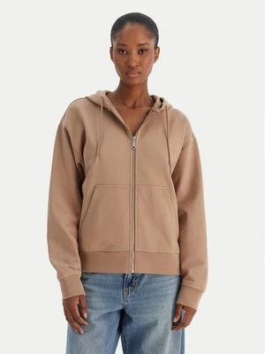 Obrázek produktu Calvin Klein Jeans Mikina Archive Logo French Terry LV047B237G Hnědá Regular Fit