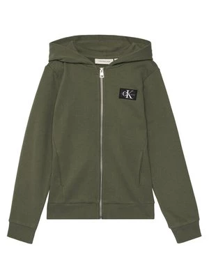 Obrázek produktu Calvin Klein Jeans Mikina Badge IB0IB02213 Zelená Relaxed Fit