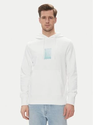 Obrázek produktu Calvin Klein Jeans Mikina Brush Stroke J30J327525 Bílá Regular Fit