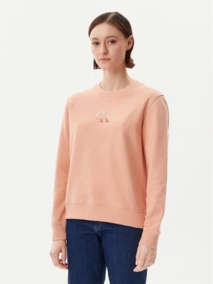 Obrázek produktu Calvin Klein Jeans Mikina Gradient Monologo J20J225360 Korálová Regular Fit