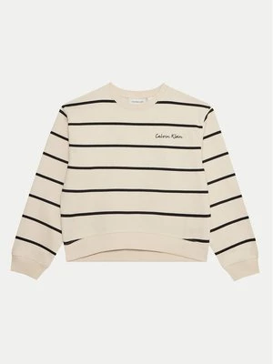 Obrázek produktu Calvin Klein Jeans Mikina IG0IG02751 Bílá Boxy Fit