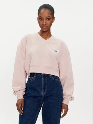 Obrázek produktu Calvin Klein Jeans Mikina J20J223359 Růžová Relaxed Fit