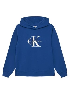 Obrázek produktu Calvin Klein Jeans Mikina Light Monologo IB0IB02615 Modrá Regular Fit