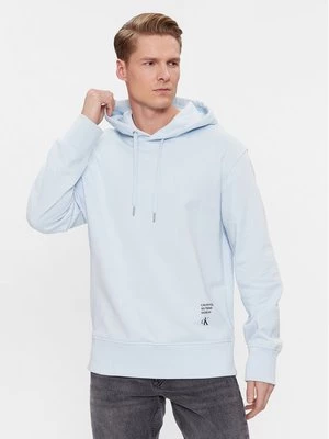 Obrázek produktu Calvin Klein Jeans Mikina Modern Metals J30J324631 Světle modrá Regular Fit
