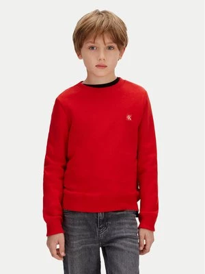 Obrázek produktu Calvin Klein Jeans Mikina Mono Mini Badge IU0IU00570 Červená Regular Fit