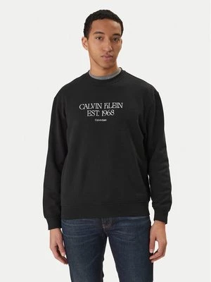 Obrázek produktu Calvin Klein Jeans Mikina Nyc Graphic LV04RF233G Černá Regular Fit