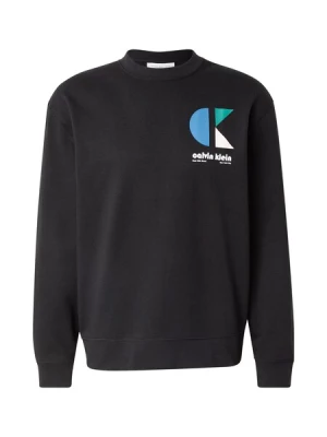 Obrázek produktu Calvin Klein Jeans Mikina  světlemodrá / rákos / černá / bílá