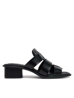Obrázek produktu Calvin Klein Jeans Nazouváky Heel Square Mg Lth YW0YW01702 Černá