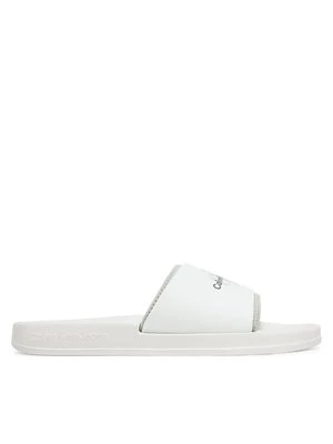 Obrázek produktu Calvin Klein Jeans Nazouváky Slide Rubber Neoprene Monologo YM0YM00361 Bílá