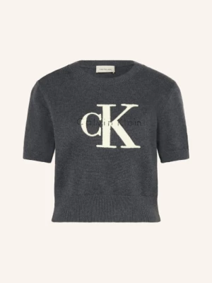 Obrázek produktu Calvin Klein Jeans Pletené Tričko tmavě šedá
